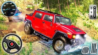 4x4 Mountain Offroad Hummer Truck - Dirt Jeep Track Drive Simulator - Android GamePlay screenshot 2