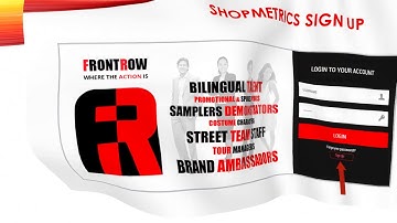 ShopMetrics Sign Up