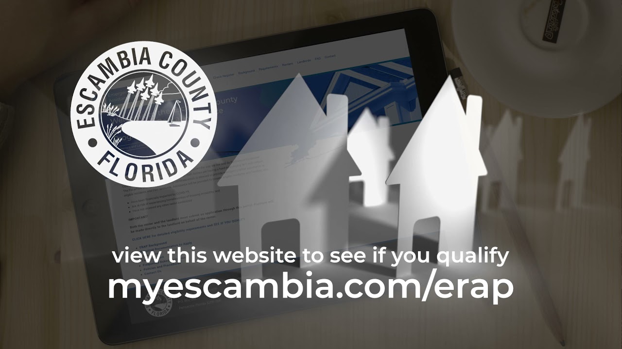 Escambia County Emergency Rental Assistance Program PSA YouTube
