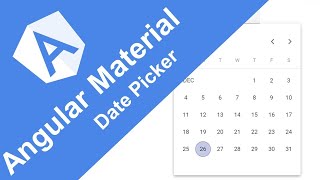Angular Material - 14 - Date Picker