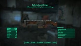 Fallout 4 Farming for Explosive Combat Shotgun