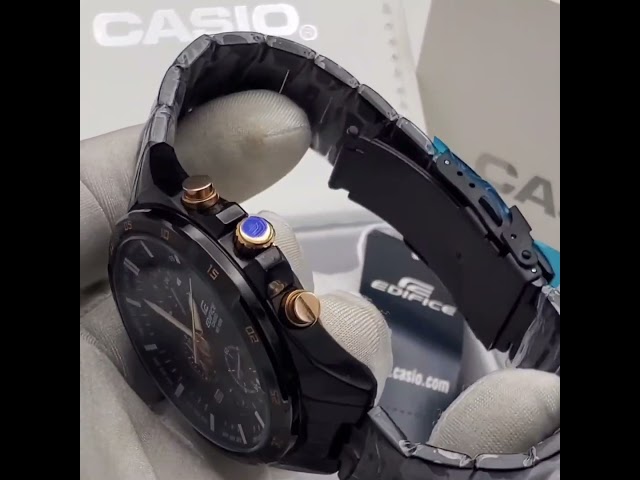 Edifice Precision: Casio Men's Chronograph Watch"