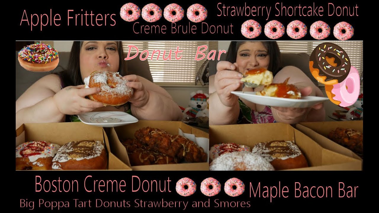Fabulous Donut Bar Mukbang Eating Show