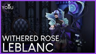 Withered Rose LeBlanc 🥀 | League of Legends Custom Skin
Download on Killerskins: https://sites.google.com/view/yoru-custom-skins/2023/withered-rose-leblanc
━━━━━━ ・❪ ☾ ❫ ・ ━━━━━━
Mapskin: Mystic Rift by Existor
Music: https://youtu.be/GS4KAWg2tXw
━━━━━━ ・❪ ☾ ❫ ・ ━━━━━━
Im Yorû and I create skins since 2015.
All my Socials:
https://linktr.ee/yoruqueenofnight
━━━━━━ ・❪ ☾ ❫ ・ ━━━━━━
Completely optional:
If you like my work you can...
...☕ buy me a coffee (Ko-Fi donation) : https://ko-fi.com/yoruqueenofnight
... become a Patron!: https://www.patreon.com/yoruqueenofnight
━━━━━━ ・❪ ☾ ❫ ・ ━━━━━━
Thanks for watching 💜🖤
━━━━━━ ・❪ ☾ ❫ ・ ━━━━━━
Chapters:
00:00 Intro
00:12 Turnaround
00:25 Joke
00:45 Taunt
00:52 Dance
01:07 Laugh
01:17 Auto attack
01:29 Q
01:51 W
02:24 E
02:45 R
03:34 Zoomed out abilities
04:10 Recall
04:25 Death & Respawn
04:35 Homeguard animation
04:44 Outro Withered Rose LeBlanc 🥀 | League of Legends Custom Skin