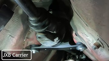 2010 Subaru STI Driveshaft Behavior Before/After Installing JXB Performance Driveshaft Carrier