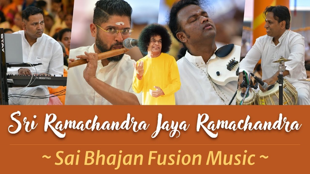 Sri Ramachandra Jaya Ramachandra  Sai Bhajan Fusion Music  Muthu Kumar and Team  Rama Navami 2023