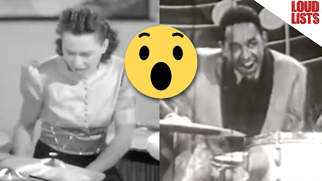 Insane Drummers From Before Rock + Metal Existed