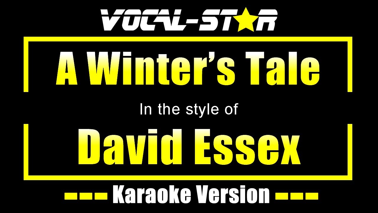 David Essex - A Winter's Tale with Lyrics HD Vocal-Star Karaoke 4K 