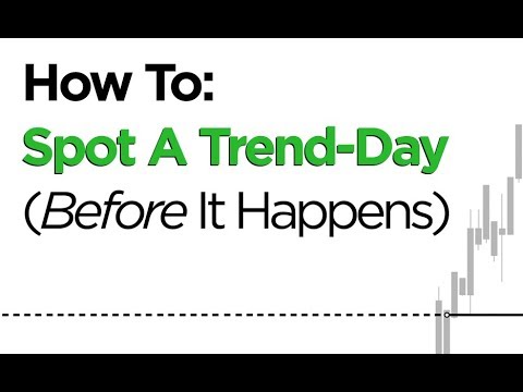 How To Spot A Trend Day (Before It Happens)