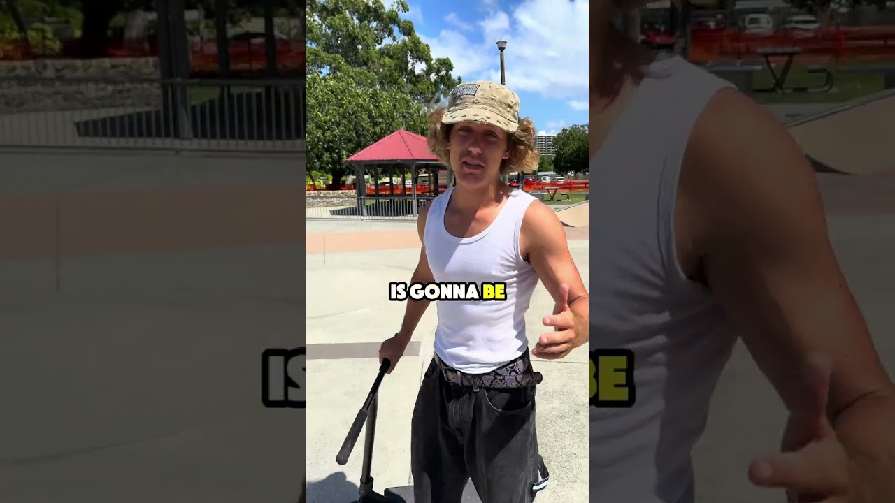 How to manual a scooter! 