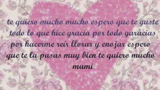 Que Sientes Por Mamá