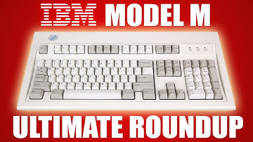 IBM Model M keyboard ultimate roundup!