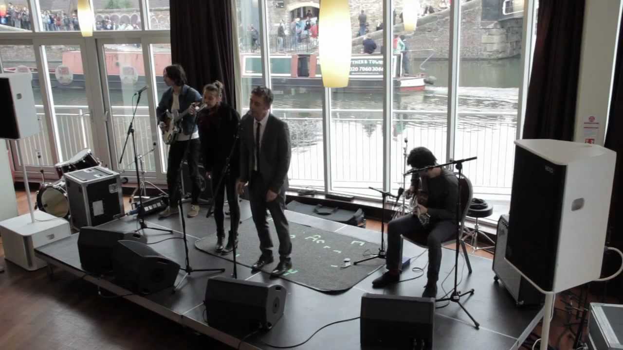 Baxter Dury 'Claire' live acoustic performance at Camden Crawl 2012