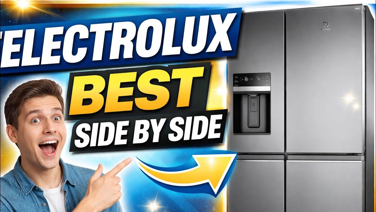 Electrolux 609 Litres Frost Free Inverter French Door Refrigerator with TwinTech cooling EQE6879A-B