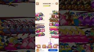 bird sort 2 color puzzle solution niveau 550 #games #gaming #puzzle #puzzlegame #androidgames screenshot 3