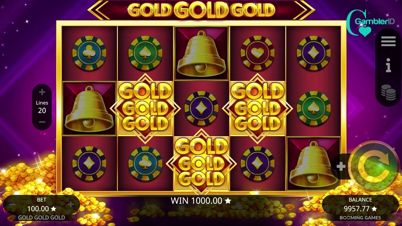 Gold Gold Gold by Booming Games Video Review | GamblerID