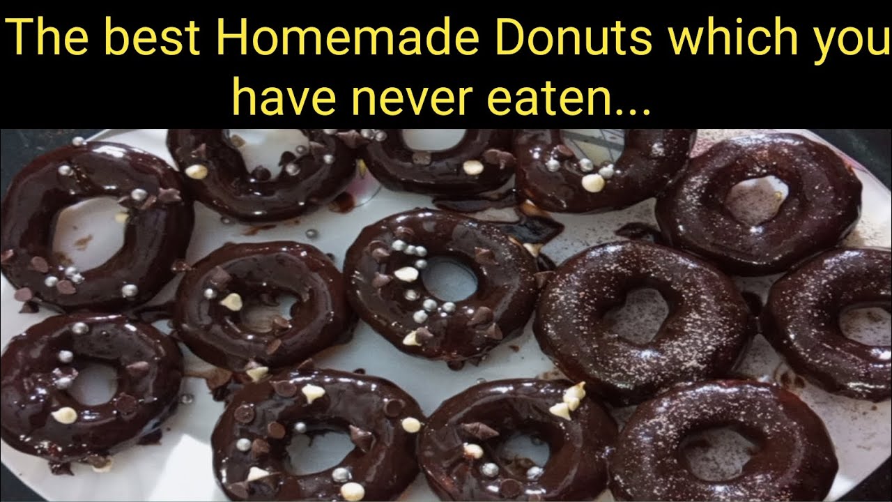 Homemade Donuts recipeHow to make Donuts at Home YouTube