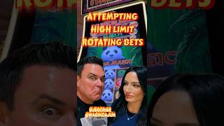 ATTEMPTING $50 &amp; $100 ROTATING HIGH LIMIT BETS! #casino #shorts #reels #comedy #slots #funny