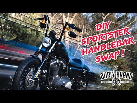 Step by Step Harley Sportster Handlebar Swap