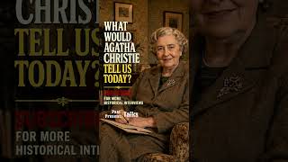 We Traveled Back in Time to Interview AGATHA CHRİSTİE #shorts #agathachristie #mystery #aiinterviews