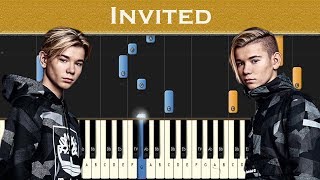 Marcus & Martinus - Invited | Piano tutorial screenshot 2