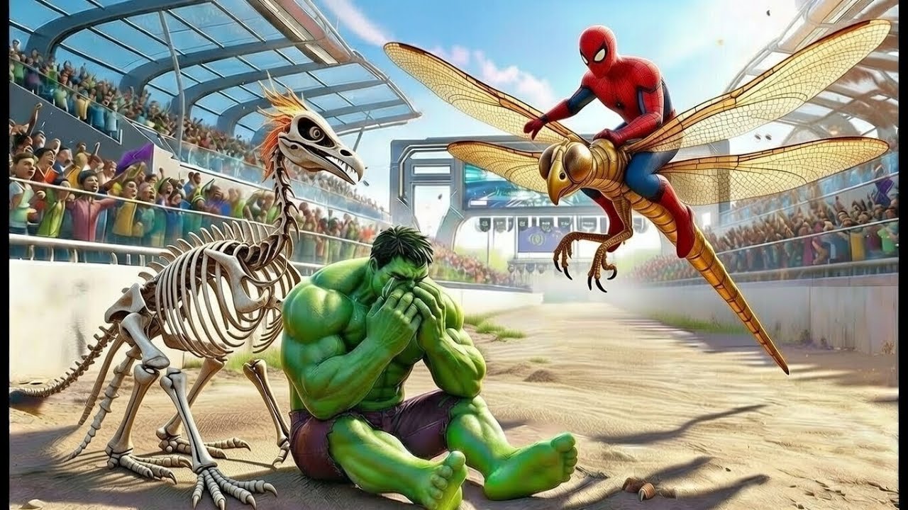 🐬🕷️ SPIDERMAN Wins The Magic Legendary Bird Racing Championship – Epic Racing Challenge