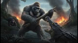 Skull Island Chronicles: The Aging King Kongo vs Predator Sobek