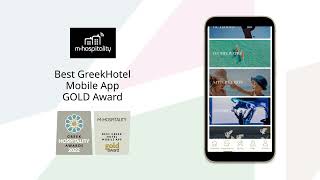 m-hospitality | Sani Resort app, Gold Award for Best Hotel app screenshot 1