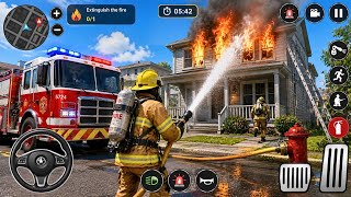 Firefighter Rescue Simulator 3D – City Fire Truck Missions Emergency 🚒🔥 – Android Gameplay screenshot 5