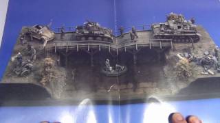 The Bridge 1/35 by Verlinden A plaster and resin base model kit.