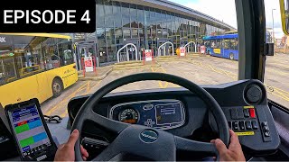 Wright StreetDeck POV Bus Drive on Service (with Passengers) 4K - Episode 4