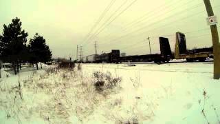 New Years Eve Railfanning with an Awesome EMD Lashup!