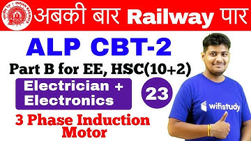 7:00 AM - ALP CBT-2 Electrician & Electronics | Day #23 | 3 Phase Induction Motor