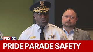 Police discuss public safety preparations for Chicago Pride Parade