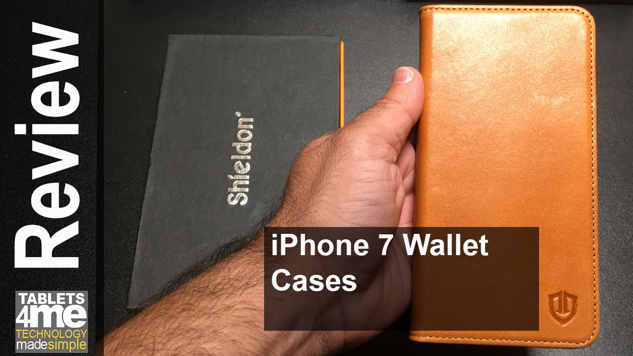 iPhone 7 & iPhone 7 Plus Wallet cases from Sheildon with 25% off code
