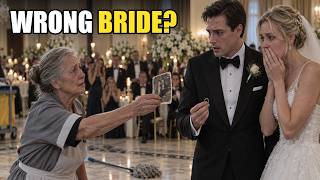 A CLEANER STOPPED A BILLIONAIRE’S WEDDING… THEN SHOWED HIM AN OLD PHOTO