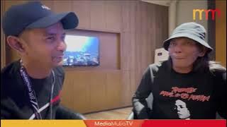 Sembang belakang stage bersama Ali dan Abang Gad, usai Konsert XPDC Metalkestra, di Zepp malam tadi