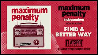 Maximum Penalty - Find A Better Way