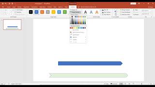 How to create a simple progress bar in PowerPoint