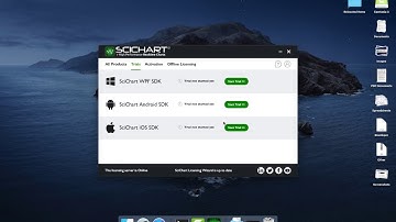 SciChart iOS v3 Starting a Trial using the Cross Platform Licensing Wizard
