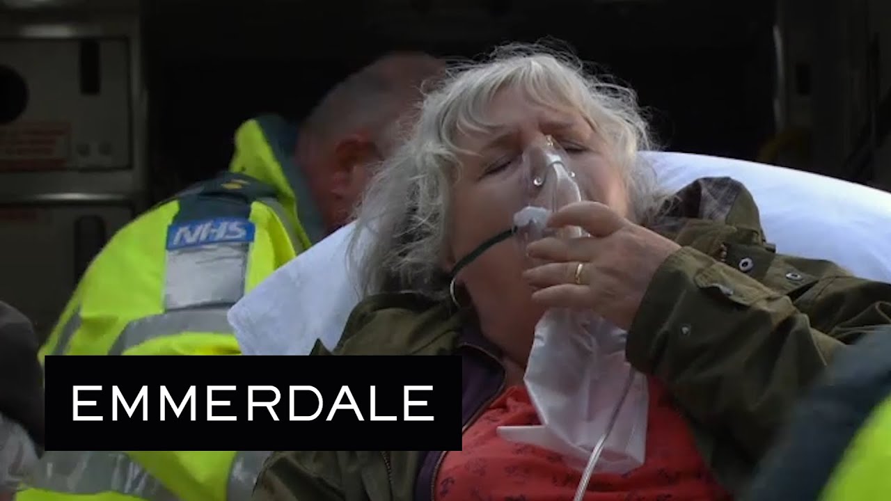 Lisa Is Rushed To Hospital As Jai And Rishi look on - Emmerdale