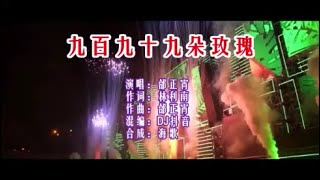 邰正宵 《九百九十九朵玫瑰 （DJ抖音版）》 KTV 导唱字幕 （备有伴奏视频）