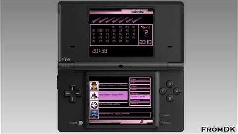 3 Calendar themes / skins for acekard 2 / AceKard 2i