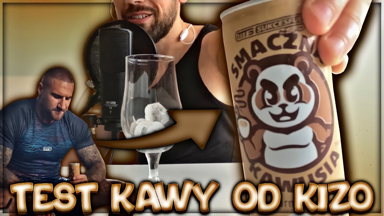 SMACZNA (??) KAWUSIA OD KIZO ICE COFFEE TASTE TEST ASMR po polsku
