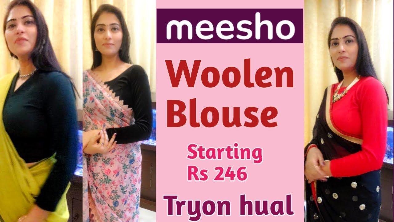 woolen shawl meesho