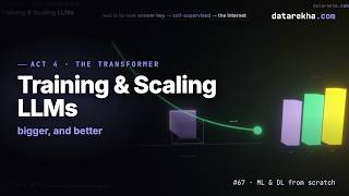 How LLMs Are Trained — Next-Token Prediction, Scaling Laws & Emergent Abilities | datarekha