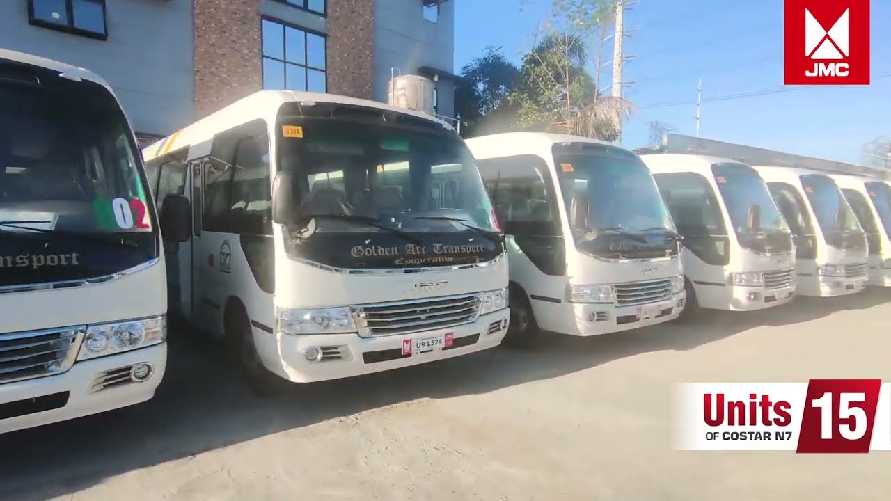 JMMC MODERN JEEPNEY | Golden Arc takes a step toward improving public transportation with JMC COSTAR