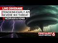 🌪️ LIVE: Severe Weather Coverage — Tornado, Large Hail &amp; Damaging Wind Threat
