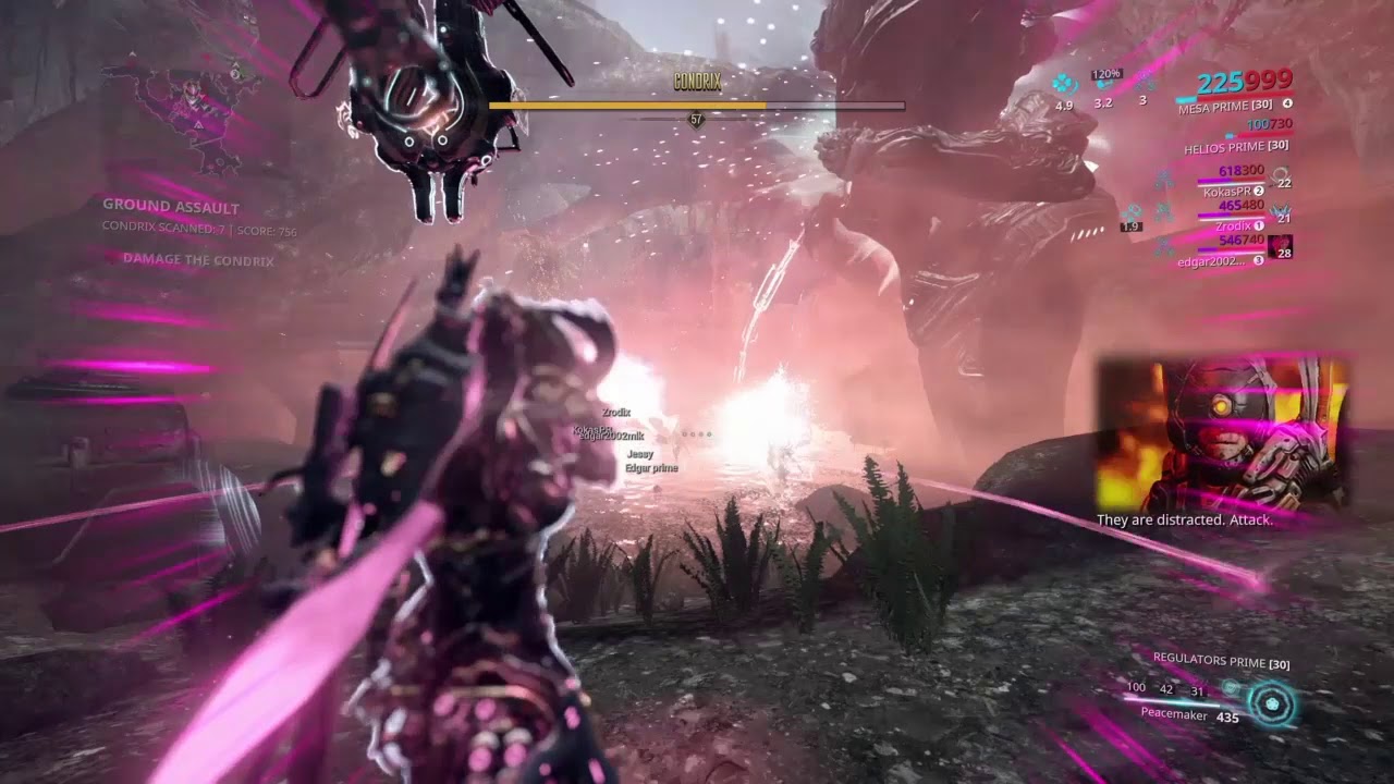 Warframe. Event: Scarlet Spear. Speedrun. Mesa's Job.