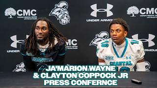 FB Postgame Presser - Ja'Marion Wayne & Clayton Coppock, Jr. - Spring Game